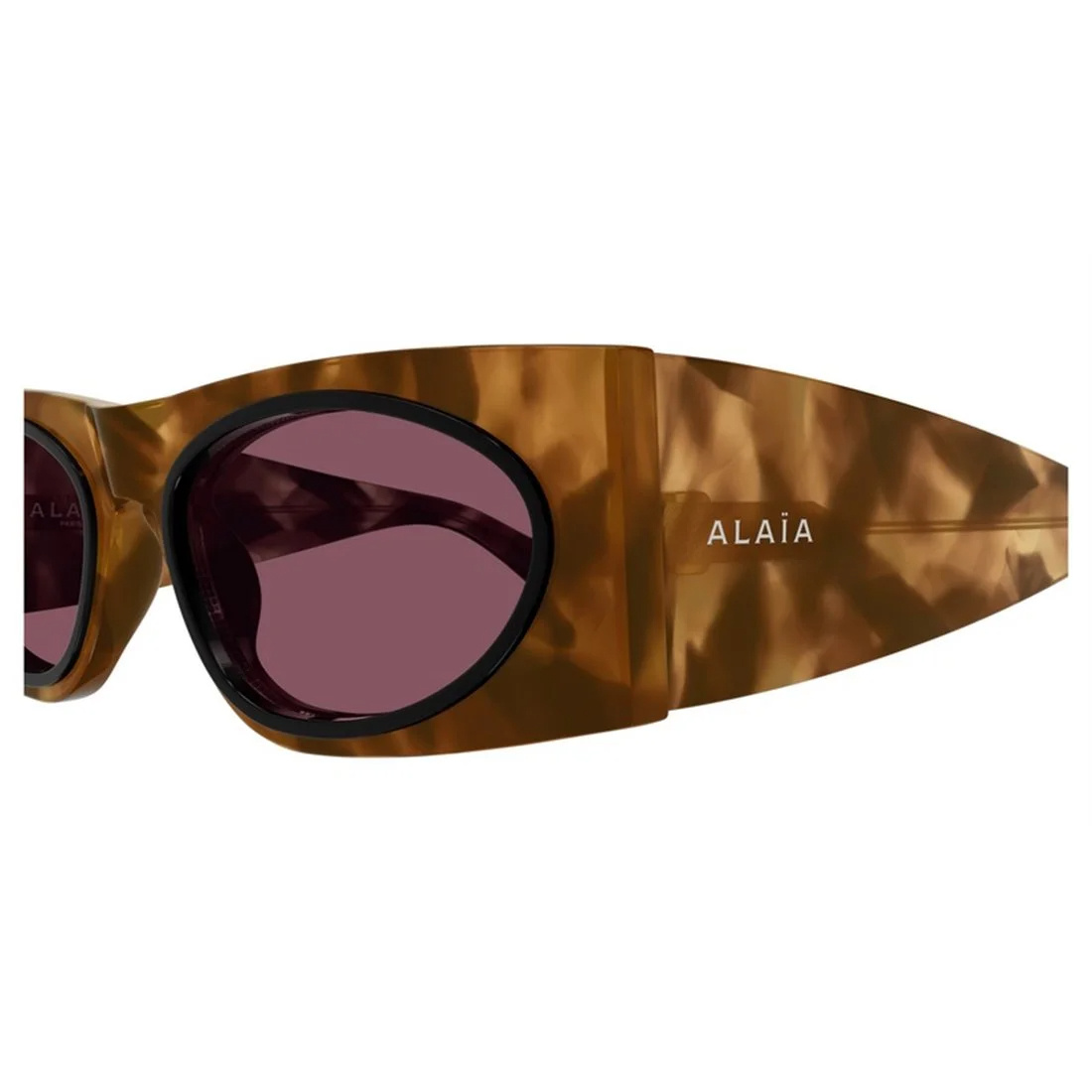 Alaïa Aa0085s003 Havana Havana Red In Black