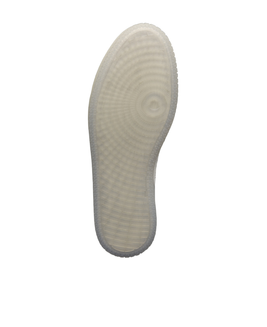 Moncler Pivot Leather Sneakers In White