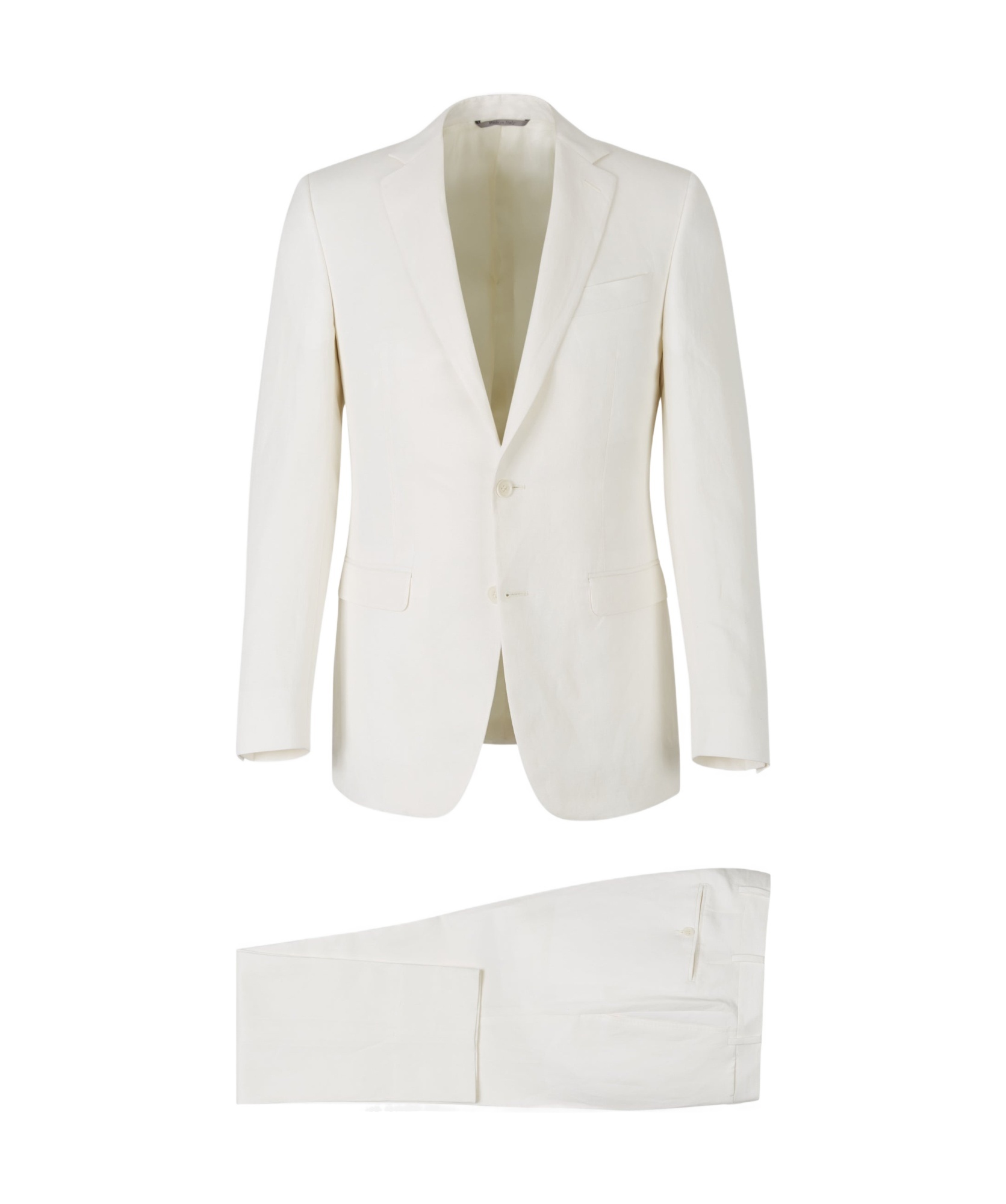 Canali Single-breasted Suit In White