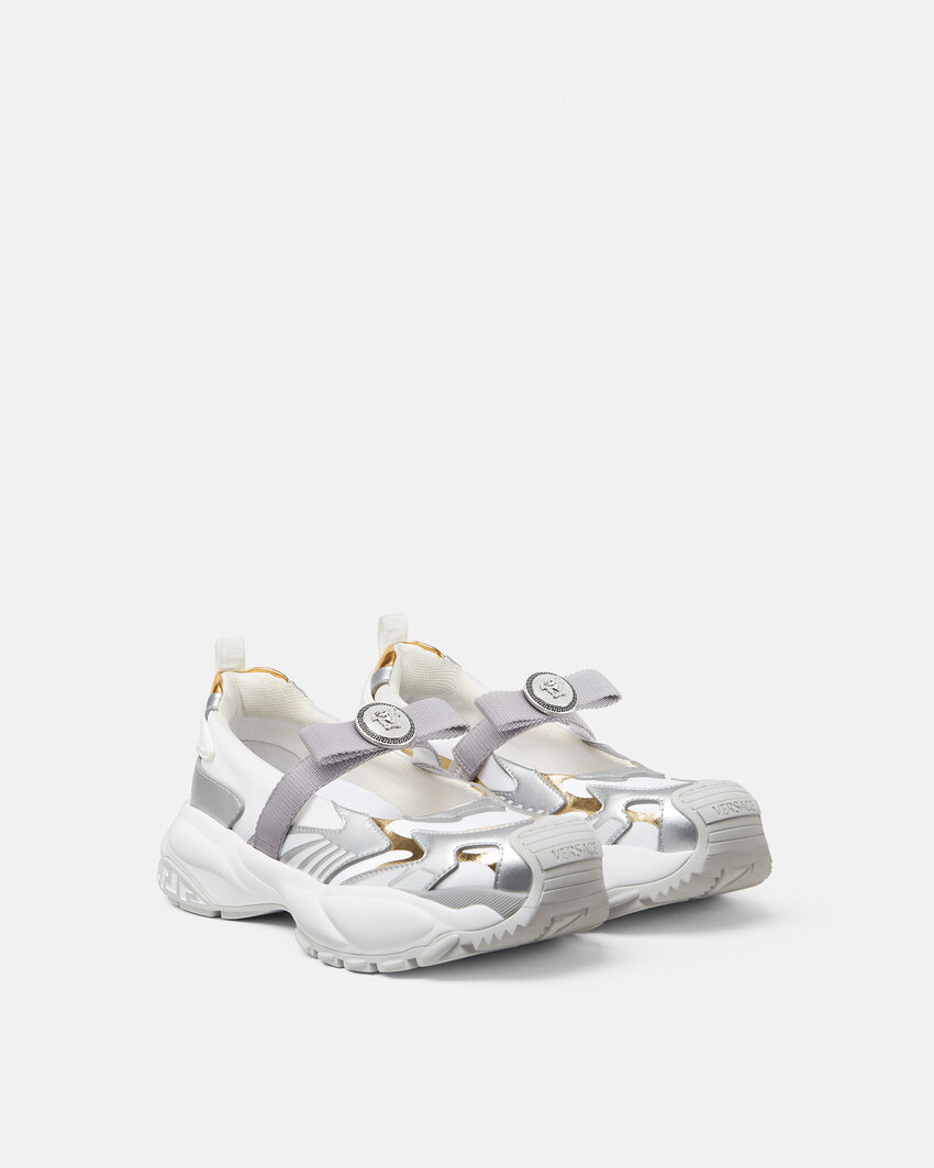 Versace Mercury M_vs_06 Sneakers In Gray