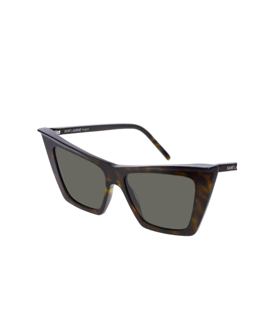 Saint Laurent Eyewear Cat-eye Sunglasses In Gray