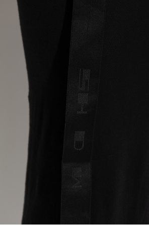 Rick Owens Drkshdw Racerback Organic Cotton Tank Top In Black