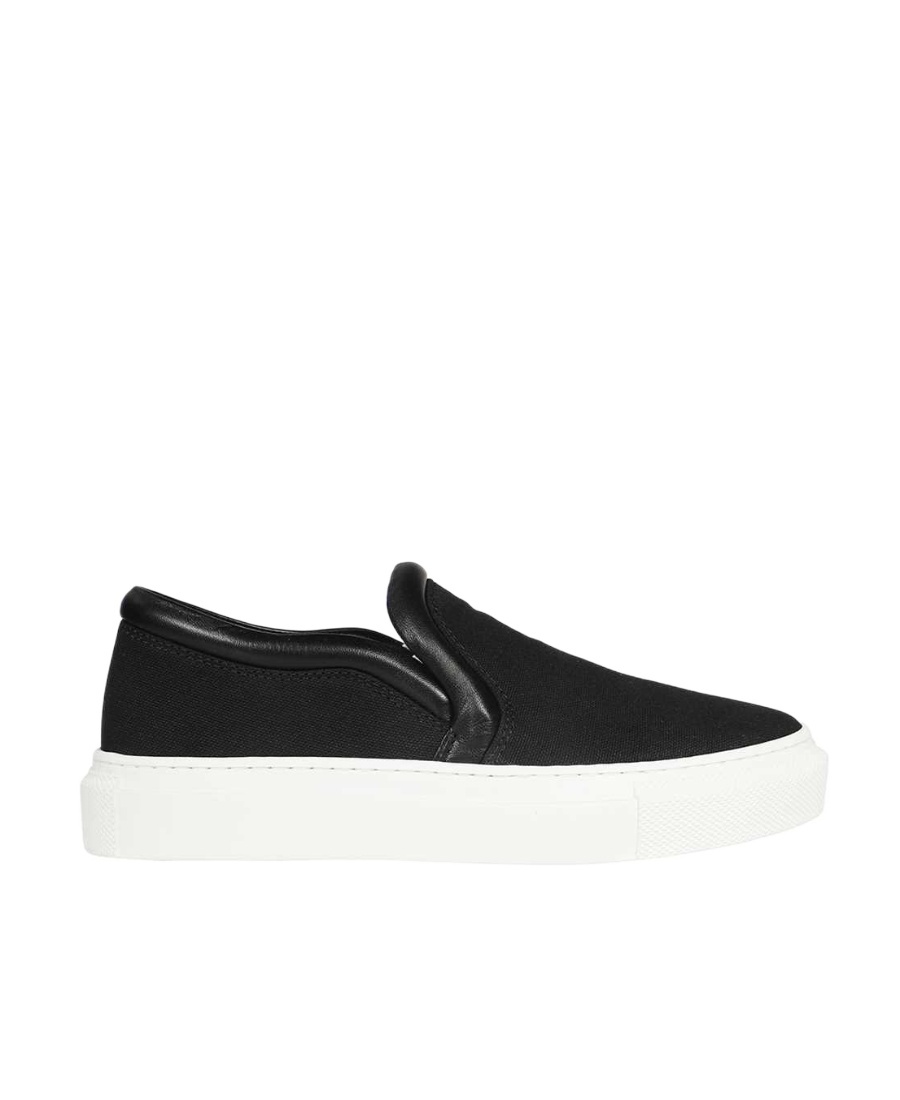 Jw Anderson Logo Low-cut Skate Shoes In Black