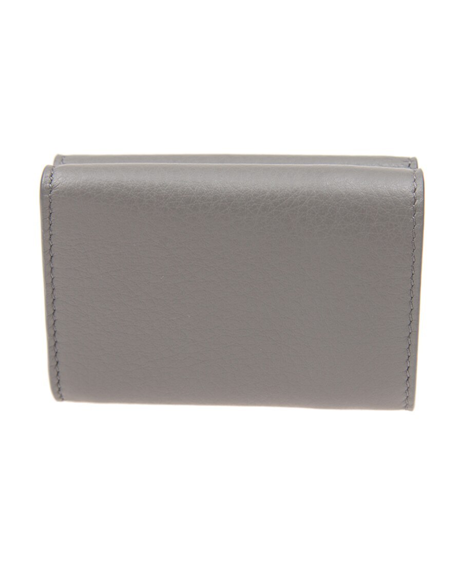 Balenciaga Mini Paper Wallet In Gray