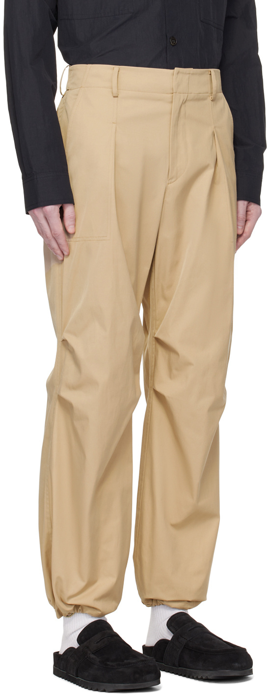 Le 17 Septembre Belt Ring Casual Pants In Brown