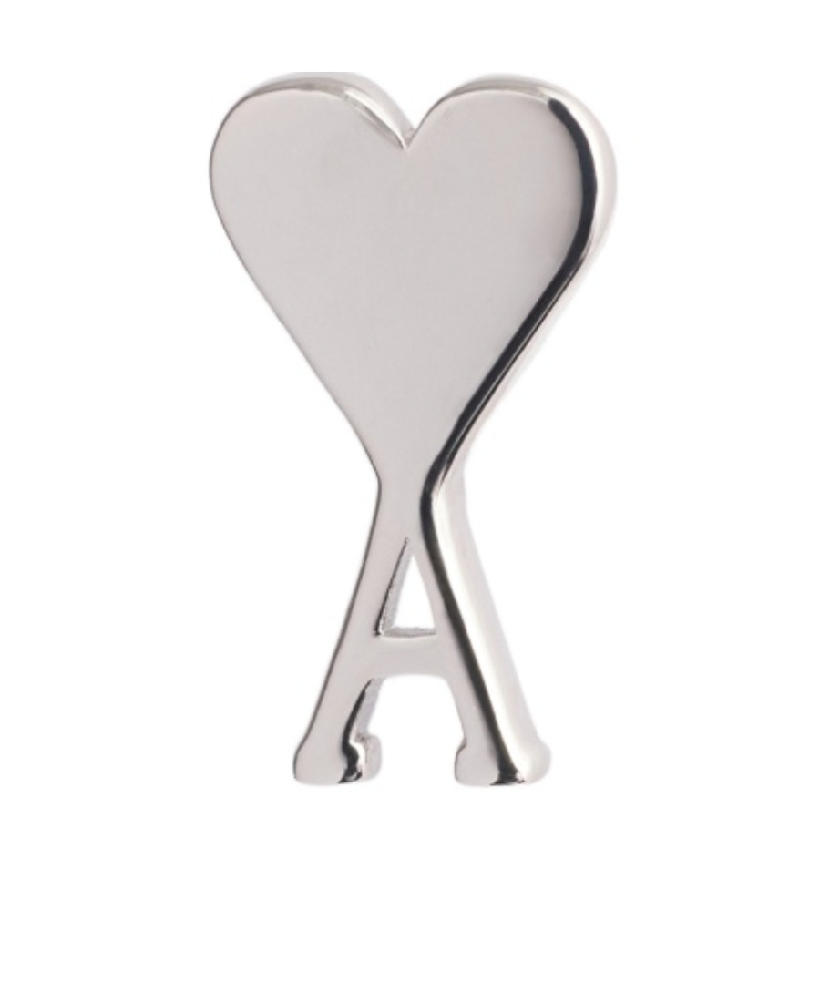 Ami Alexandre Mattiussi Ami De Coeur Single Earring In White