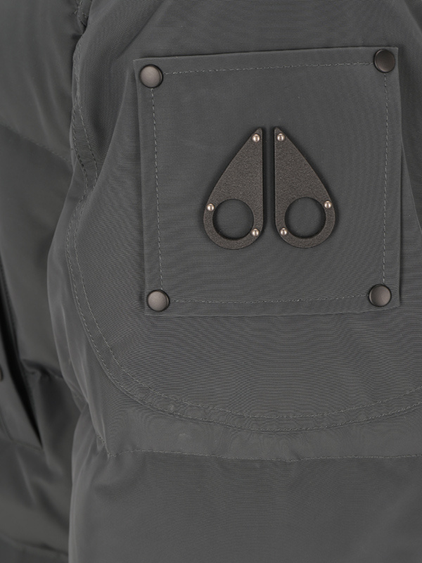 Moose Knuckles Giacca Round Island Padded Jacket In Black