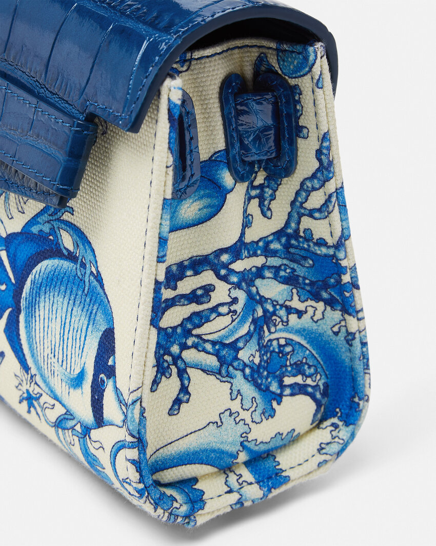 Versace Small Underwater Barocco Medusa '95 Handbag