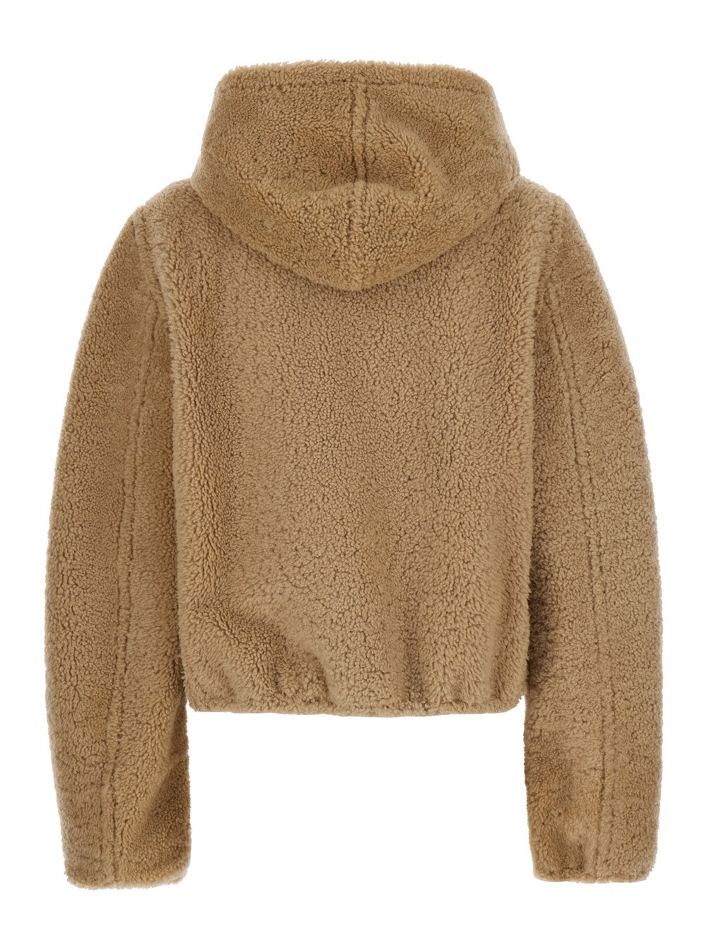 Gucci Reversible Shearling Bomber Jacket In Brown