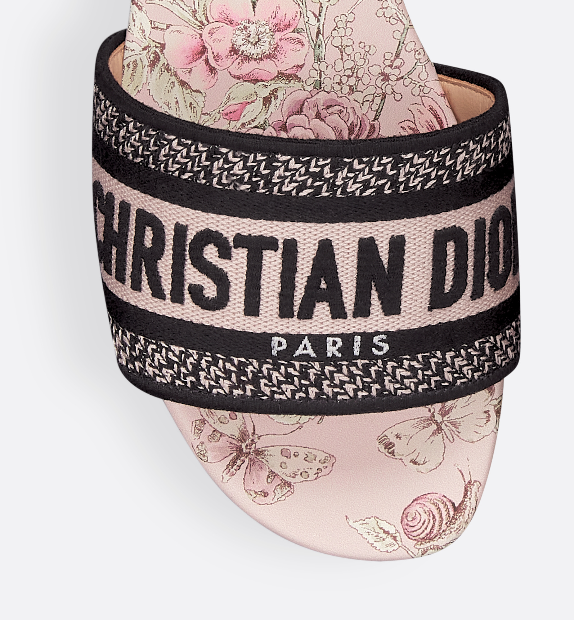 Dior Lucky Dway Slide In Brown