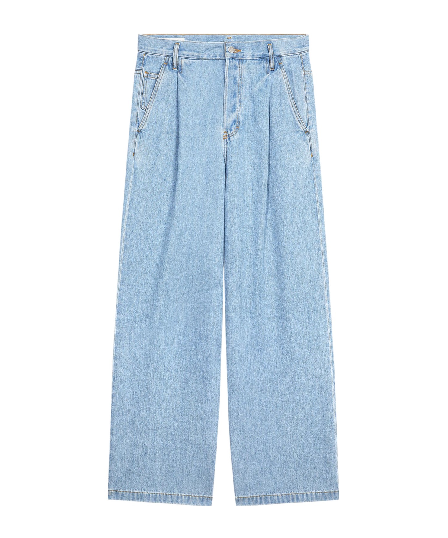 Dries Van Noten Belt-loop Jeans In Blue