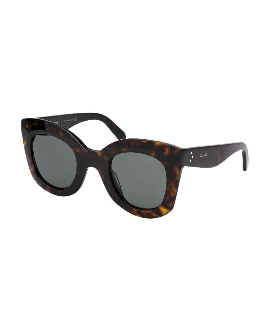 Celine Oversize-frame Sunglasses In Brown