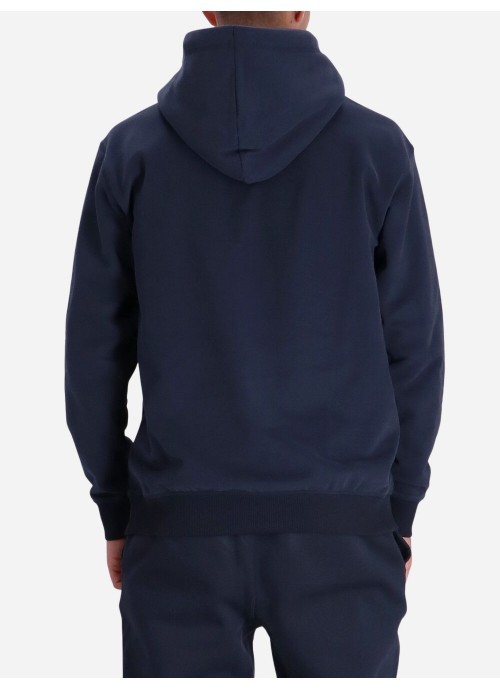 Hugo Boss Stripe-detail Crew-neck Sweatshirt In Black