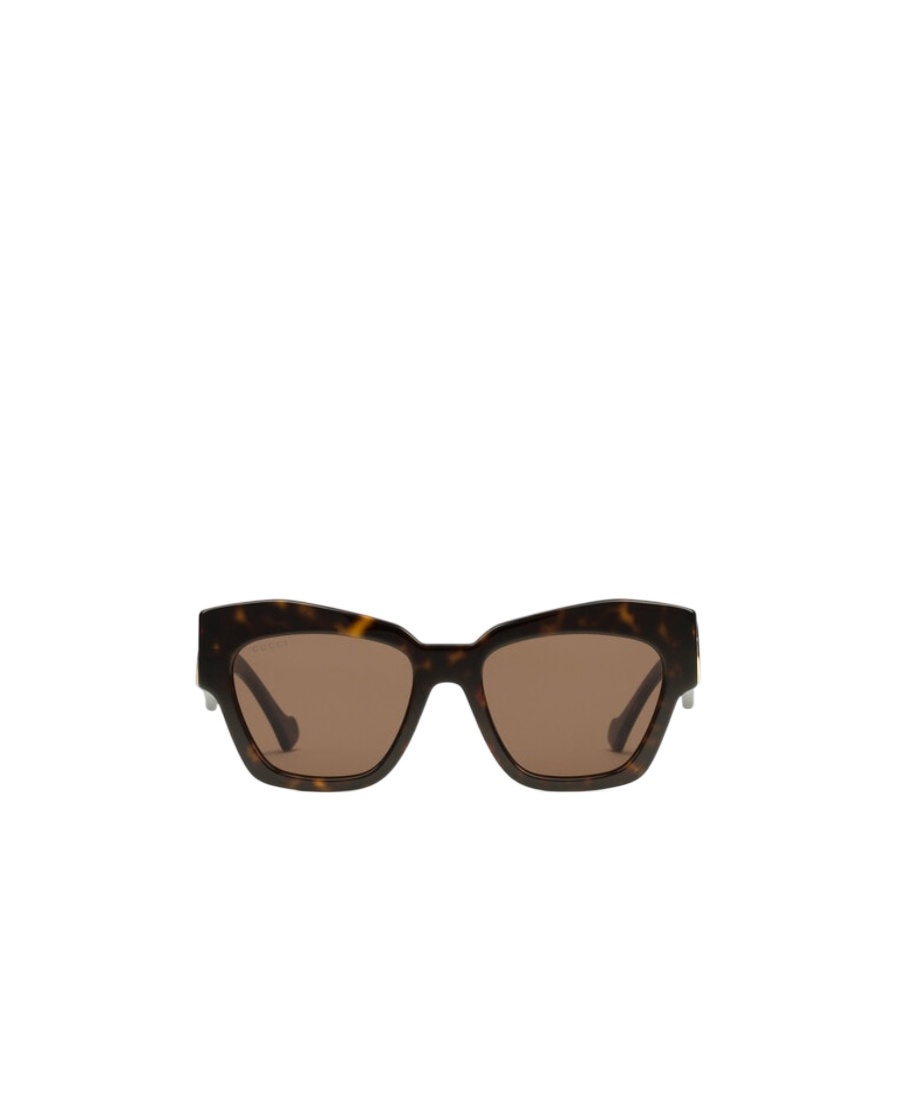 Gucci Double G Cat-eye Sunglasses In Brown
