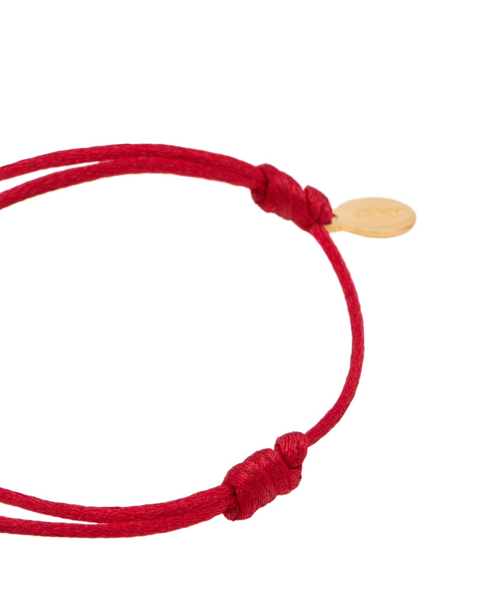Shop Valentino Vlogo Signature Bracelet In Cotton And Swarovski Crystals In Red