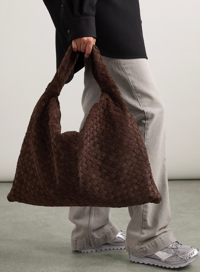 Bottega Veneta Large Hop In Red