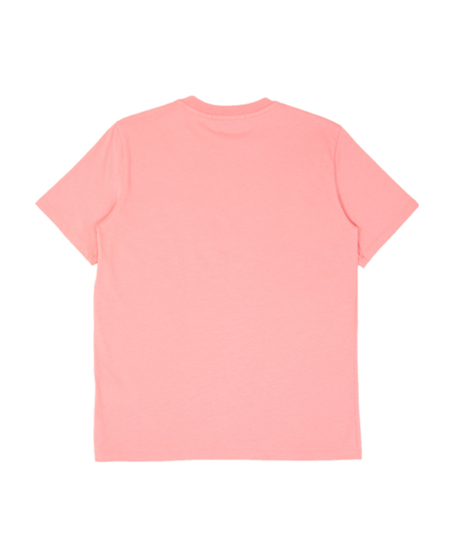 Msgm Logo Short-sleeved T-shirt In Pink