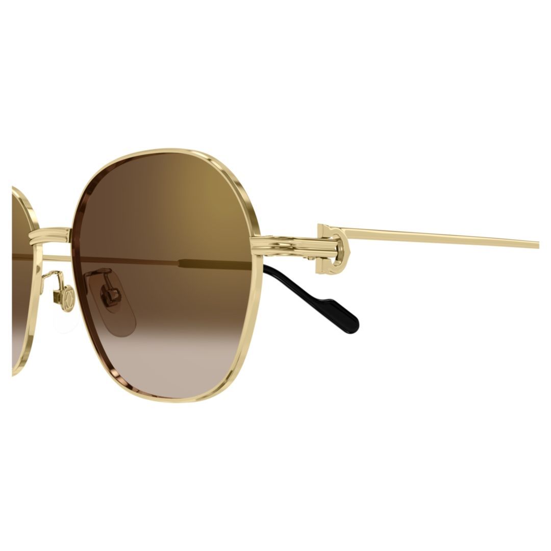 Cartier Full Frame Sunglasses In Green