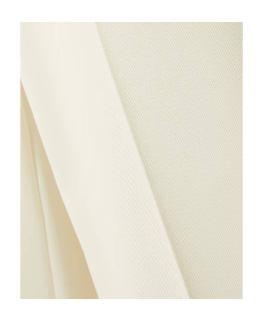 Stella Mccartney Low Rise Slim Leg Tailored Trousers In White