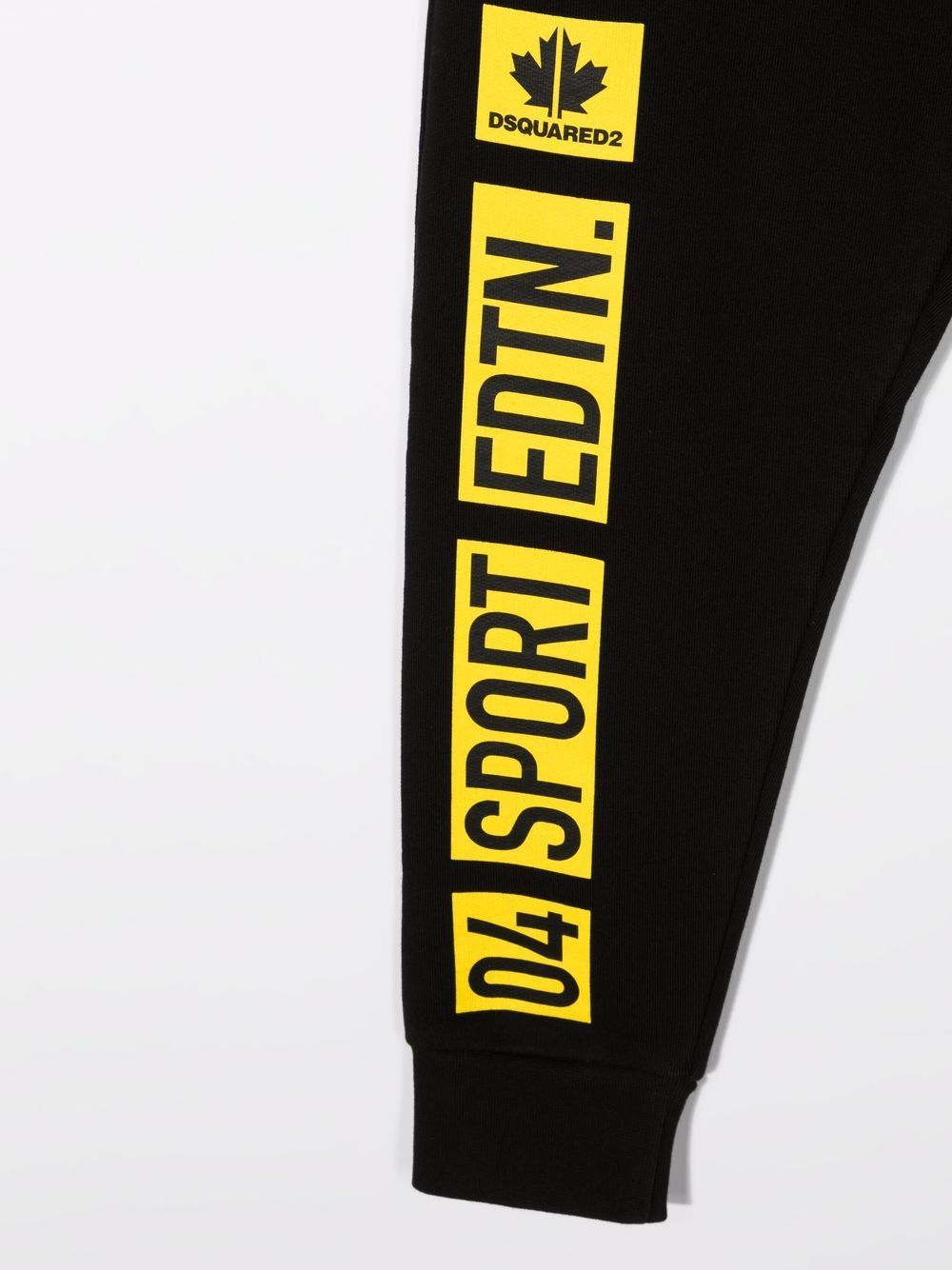 Dsquared2 Sport Edtn. Track Trousers In Black