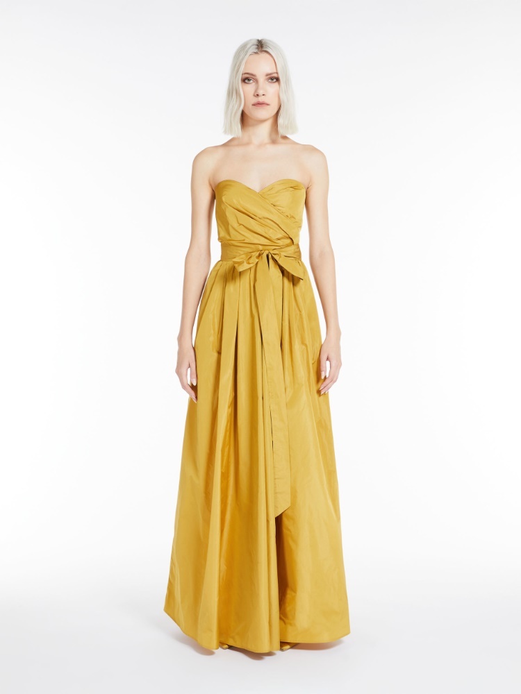 MAX MARA TAFFETA TIGHT DRESS 