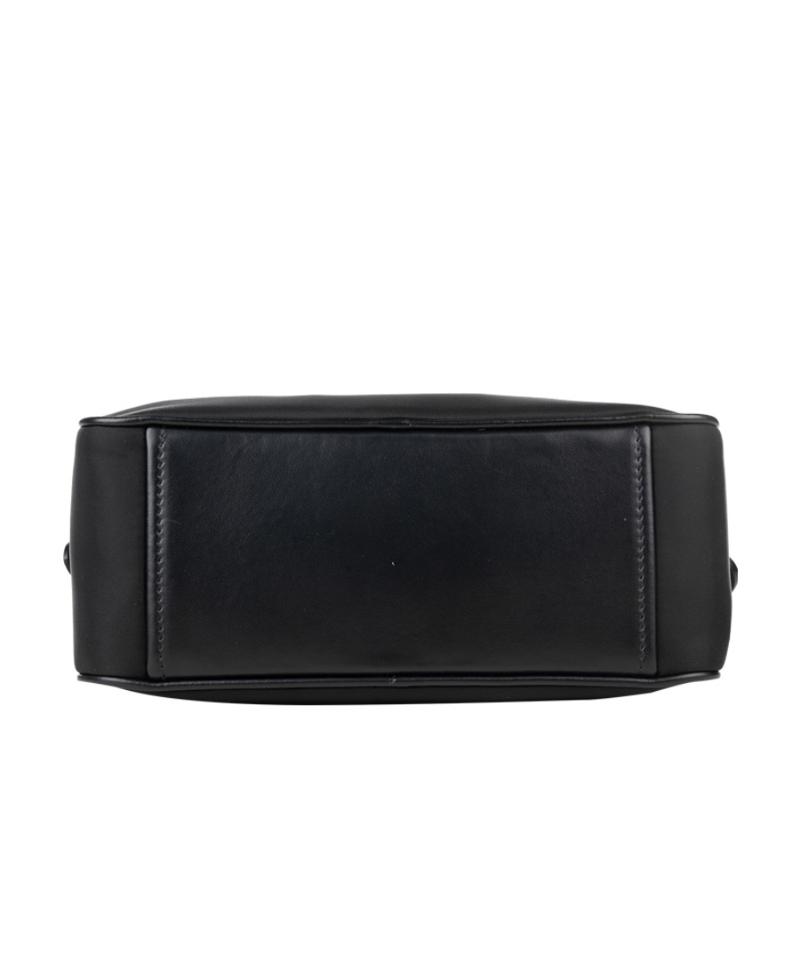 Prada Triangle Logo Cross-body Bag In Black