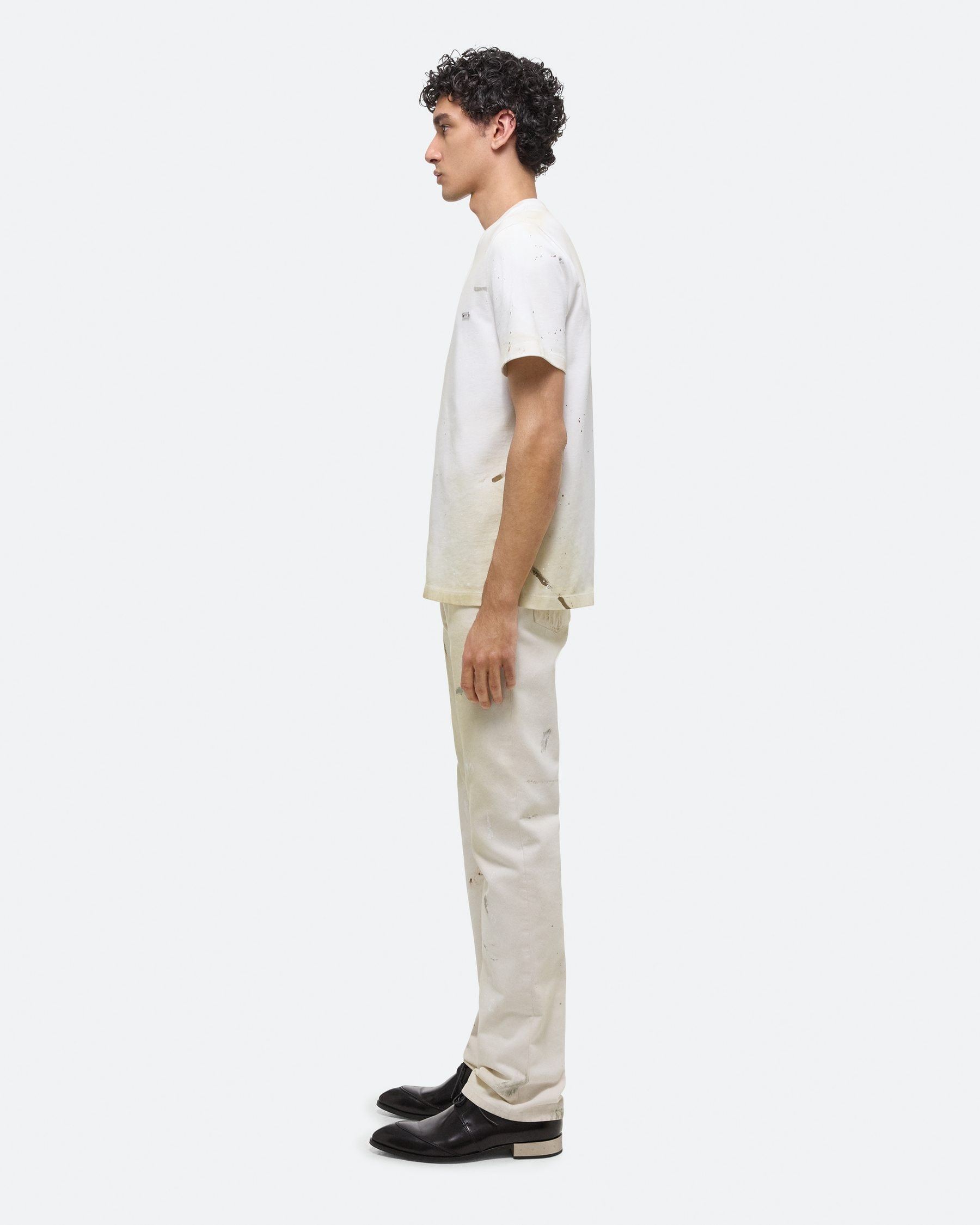 Helmut Lang Item O-neck Short-sleeved T-shirt In White