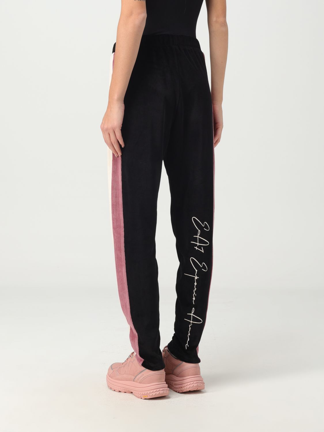 EA7 ELASTIC WAIST CASUAL PANTS