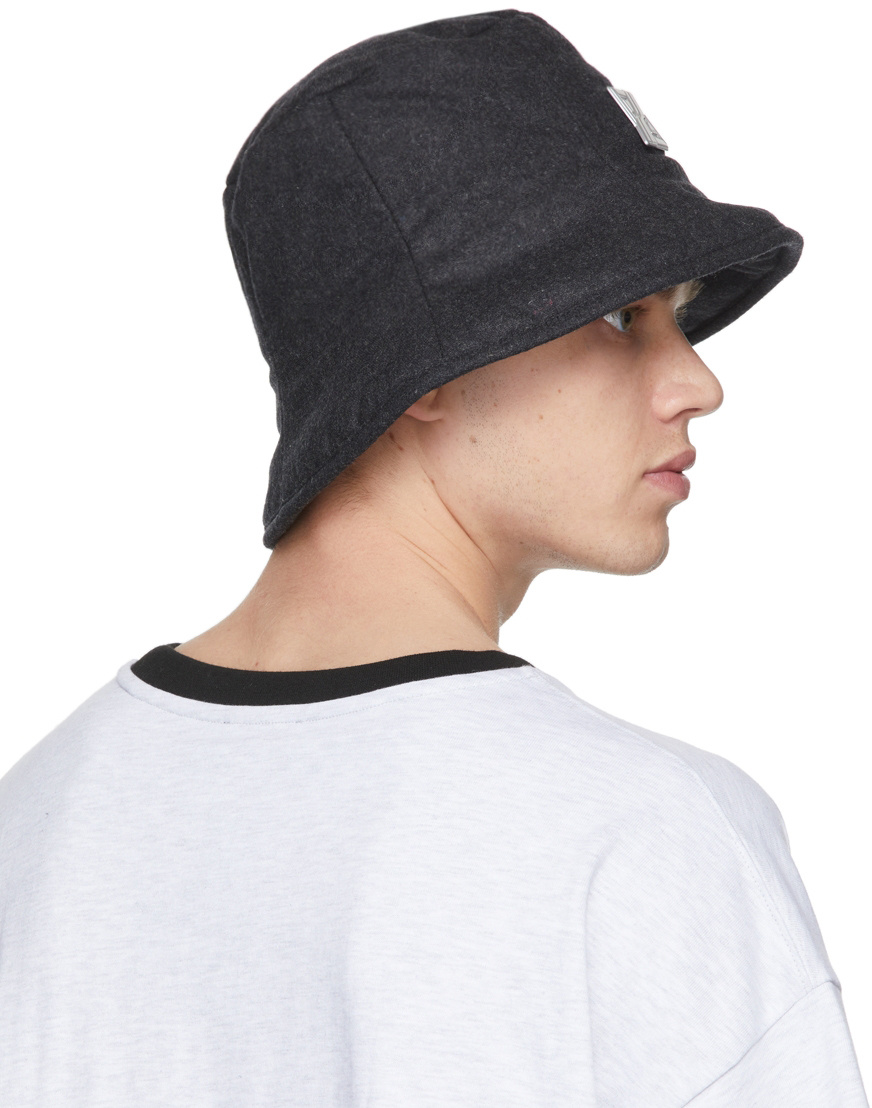 We11 Done Logo Fisherman's Hat In White