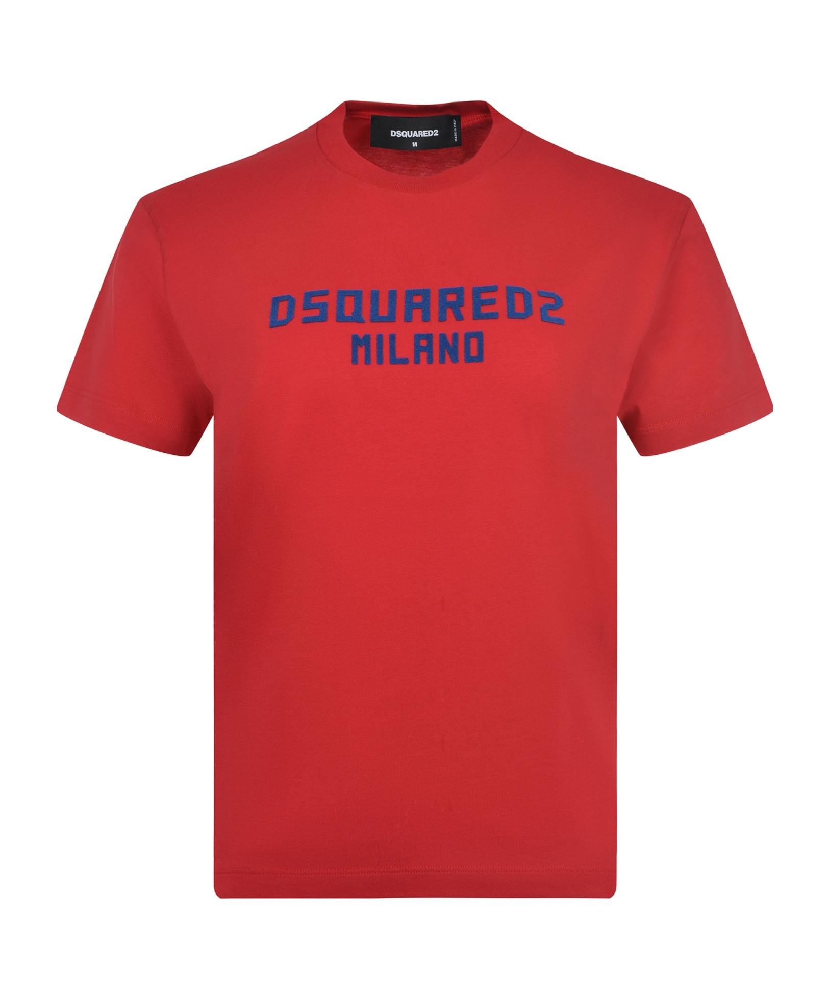 Dsquared2 Logo Printed Crewneck T-shirt In Red