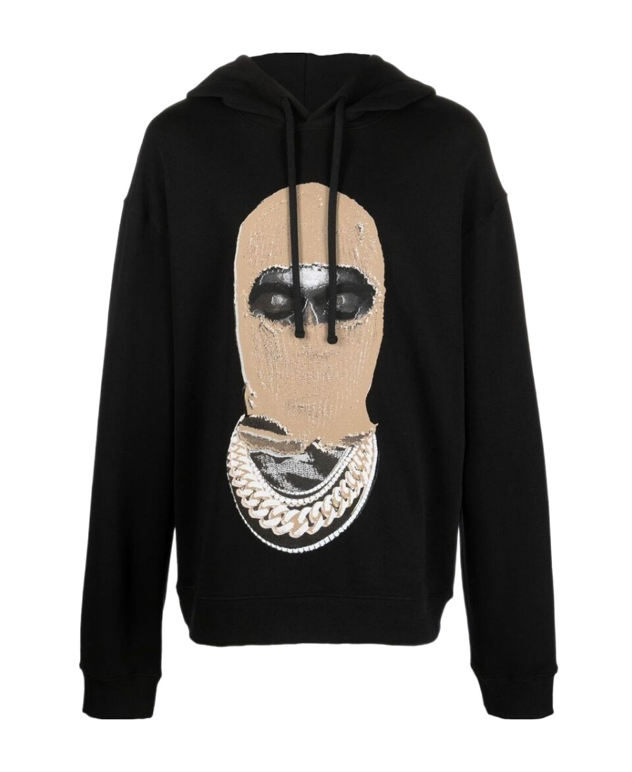 Ih Nom Uh Nit Graphic-print Pullover Hoodie In Black
