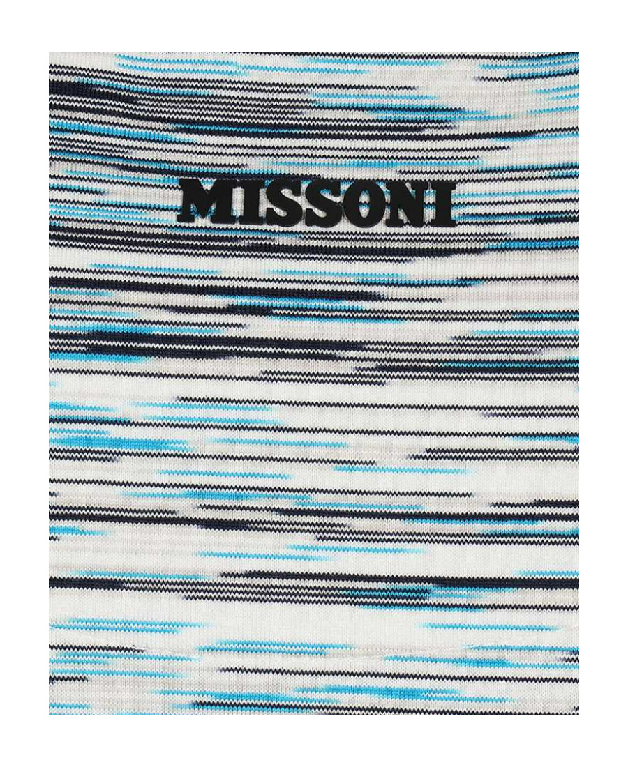 Missoni Man T-shirt Green Size 3xl Cotton In Multicolor