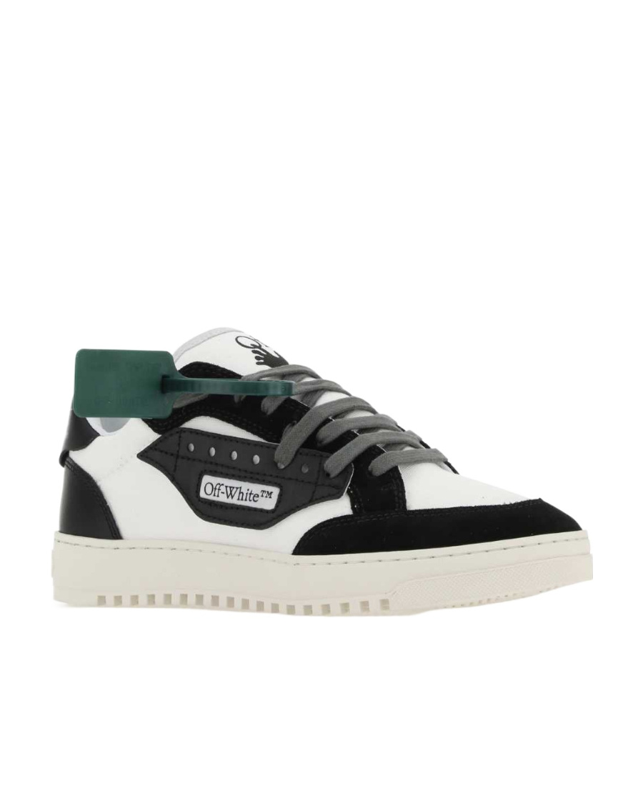 Off-white Panelled Low-top Sneakers In White