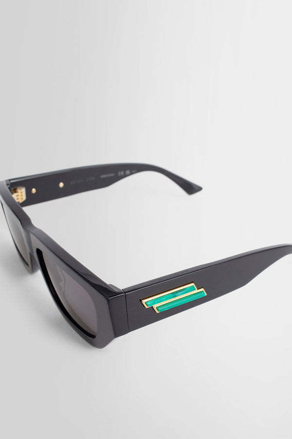 Bottega Veneta Logo Sunglasses In Black