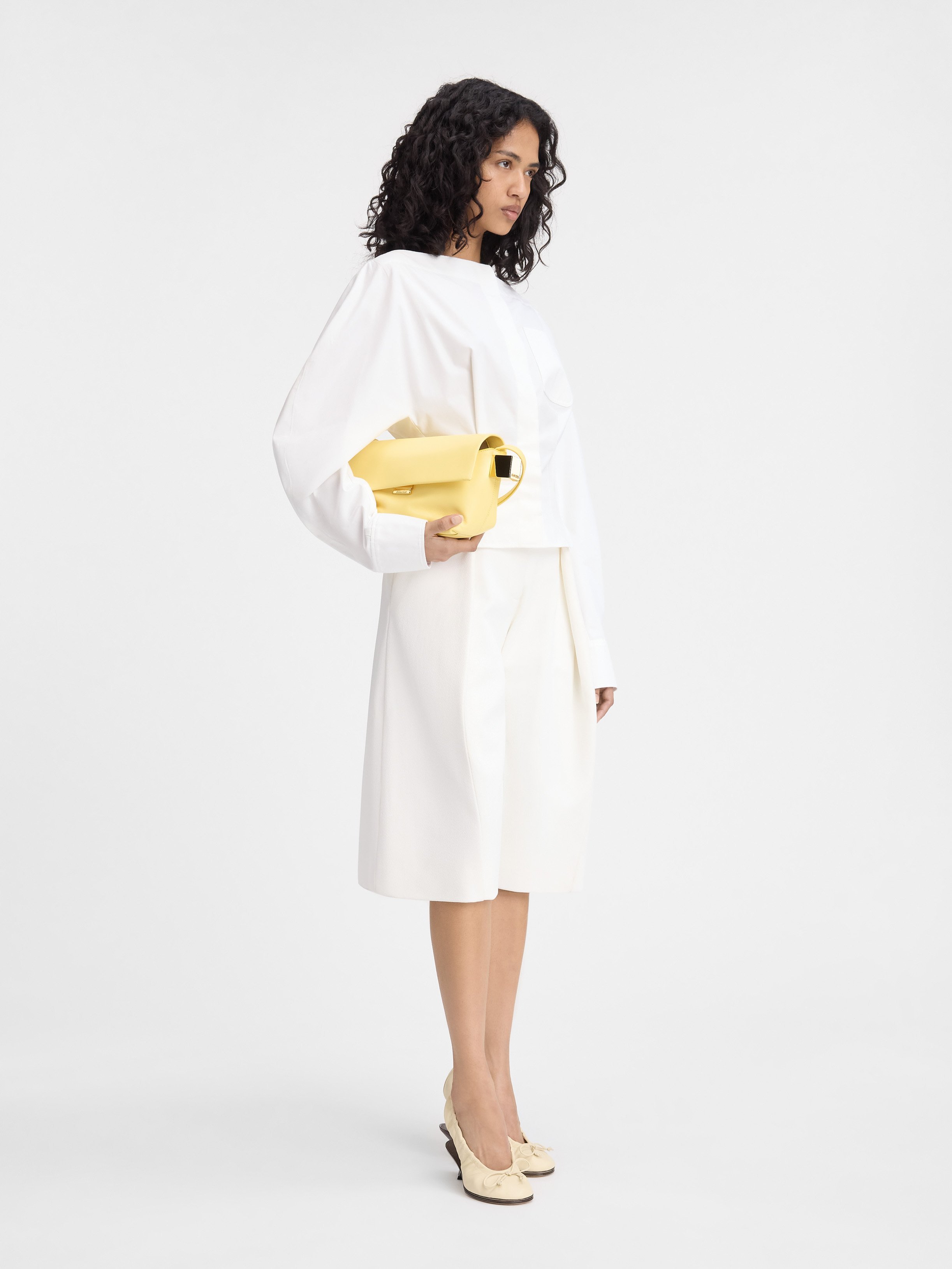Jacquemus Collar Shirt In White