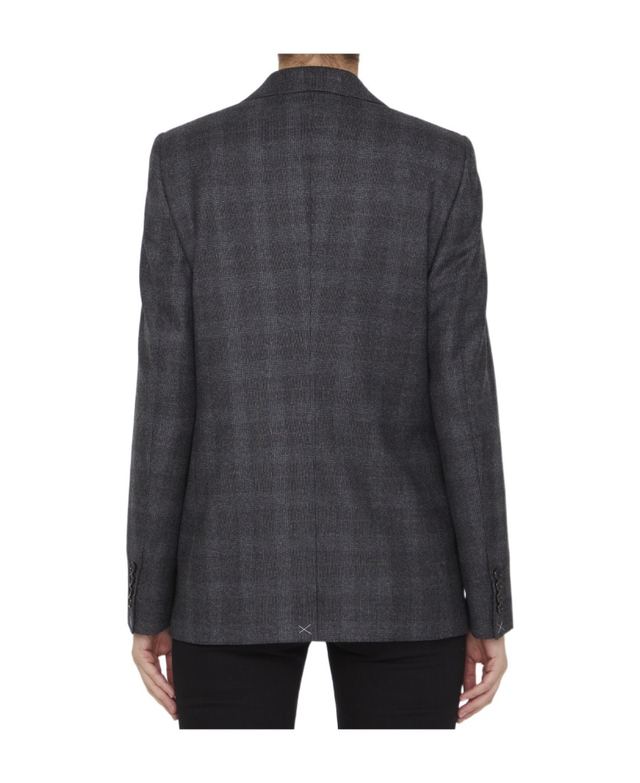 Celine Single-breasted Wool Suit Jacket In Black