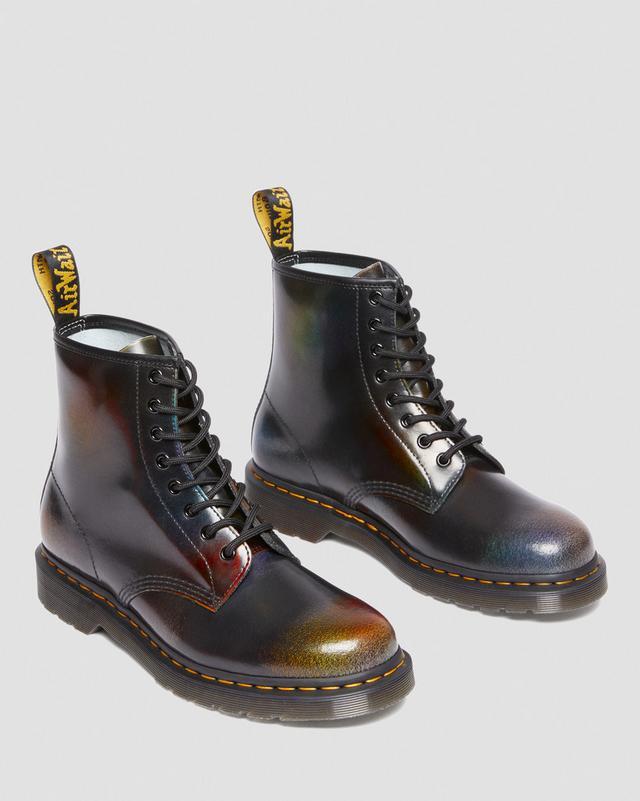 Dr. Martens' 1460 Pride Leather Lace-up Boots In Brown