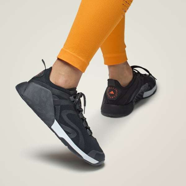 Adidas By Stella Mccartney Dropset Trainer Sneakers In Black
