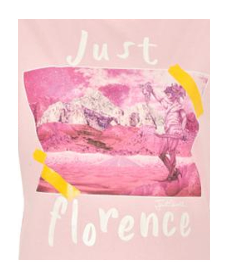 JUST CAVALLI LOGO PRINTED T-SHIRT