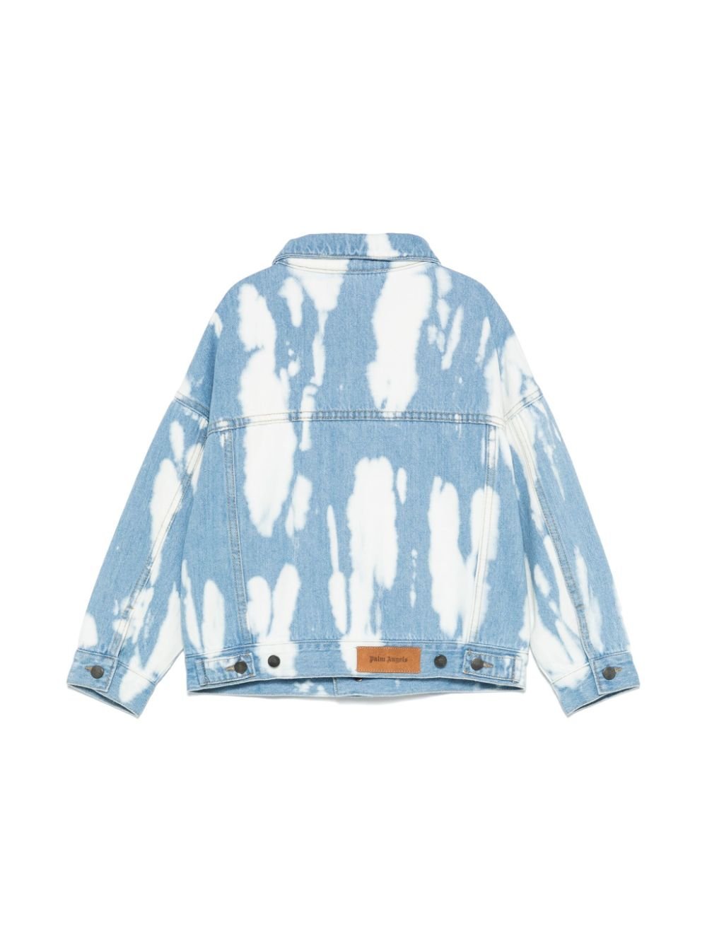 Palm Angels Pa-patch Jacket In Blue