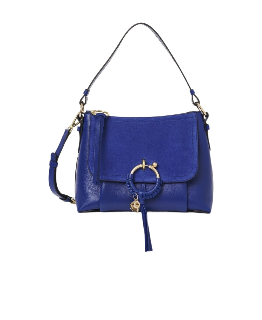 Shop See By Chloé Joan Small Shoulder Bag In Blue