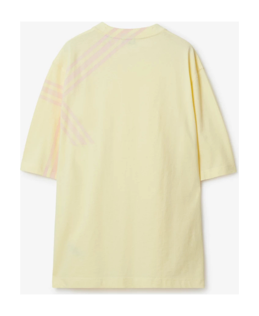 Burberry T-shirt In Sherbet
