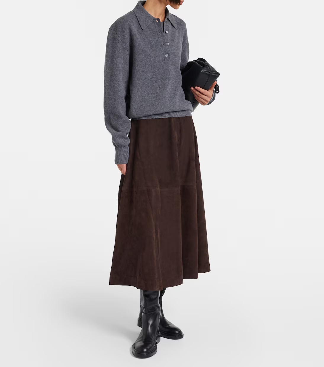 Rohe Róhe Compact Knitted Polo In Multi