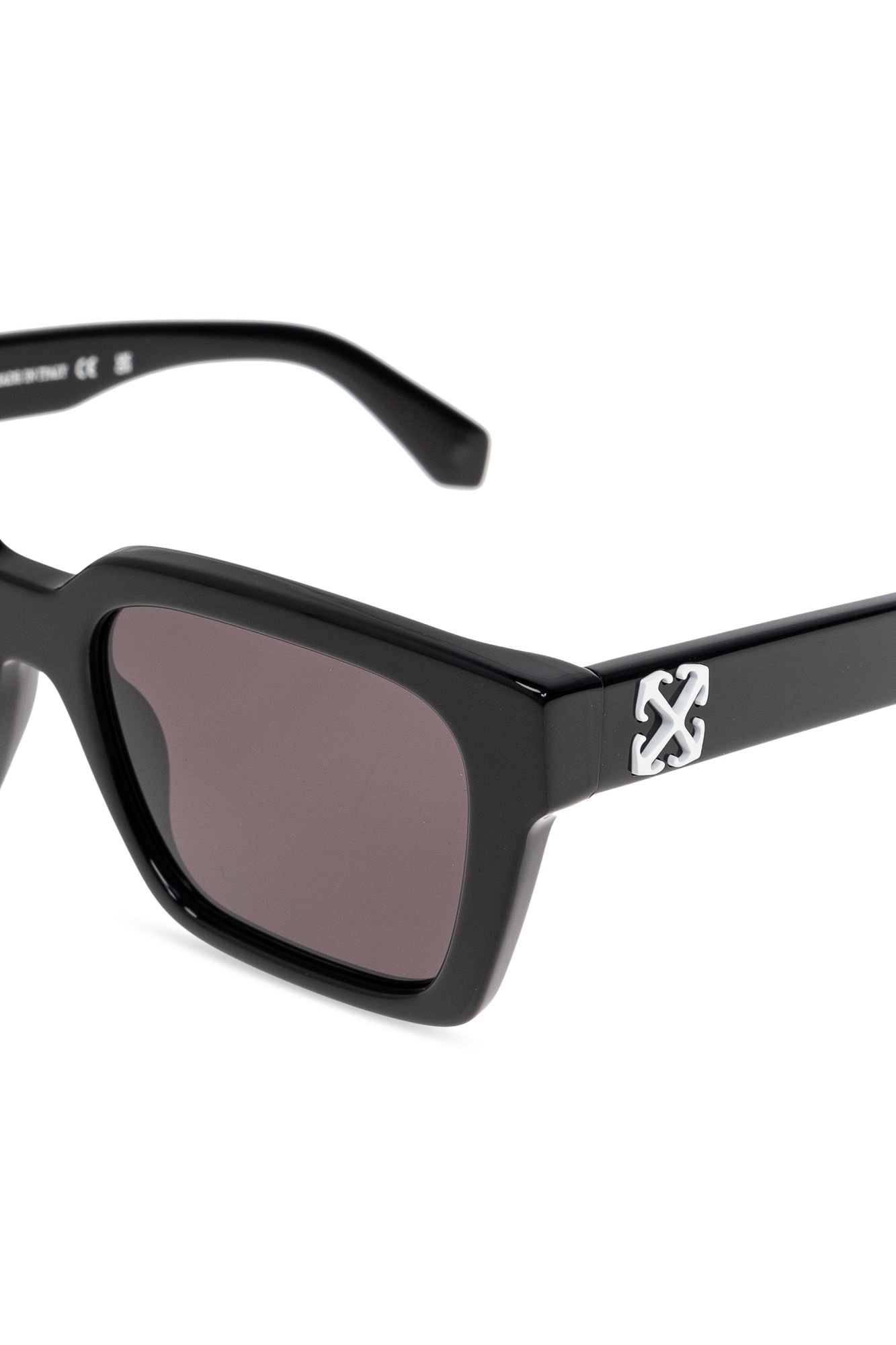 Off-white Black Silverstone Sunglasses In Gray