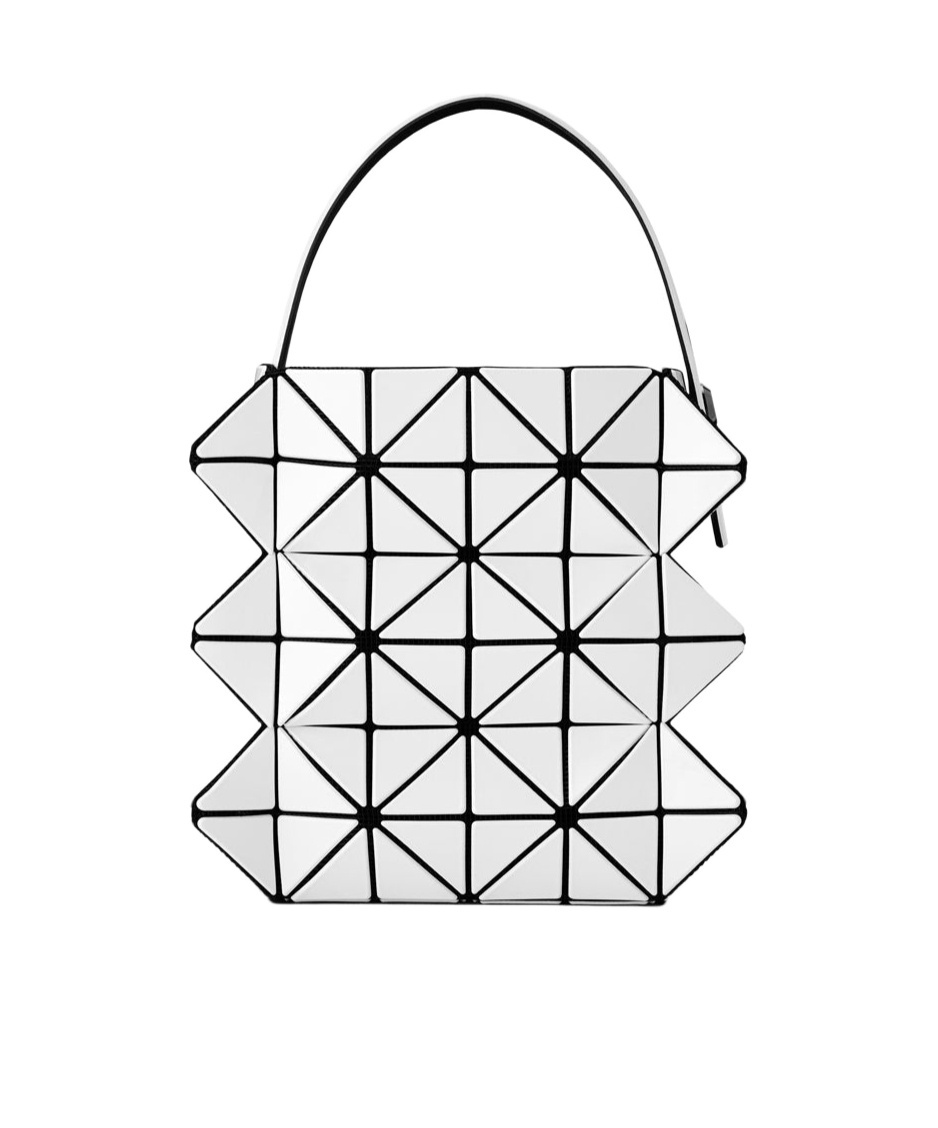 Bao Bao Issey Miyake Beyond Geometric Top-handle Bag In White