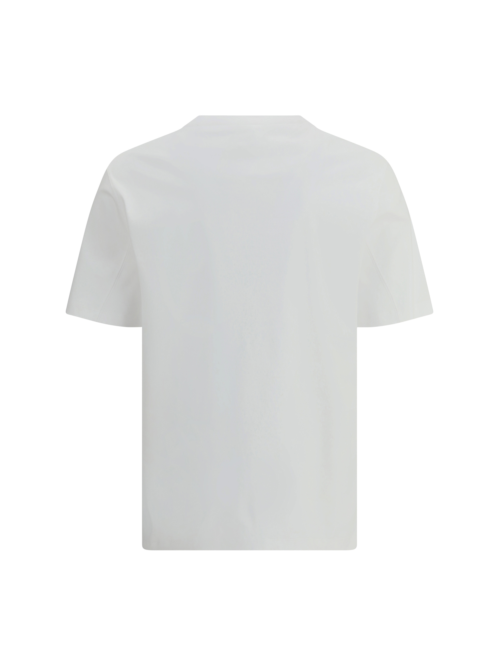 Brunello Cucinelli Cotton Anamnesis Print T-shirt In White