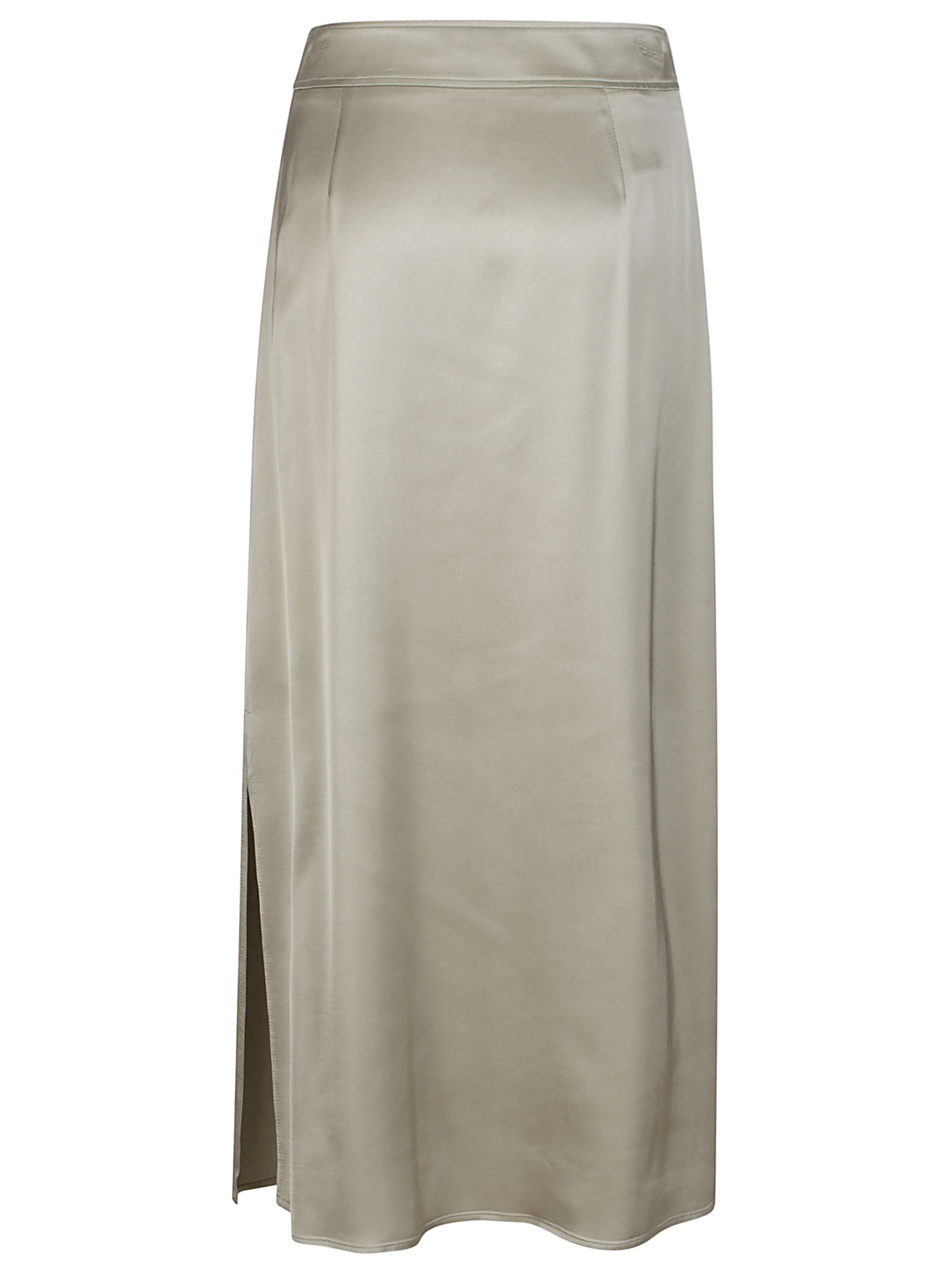 Peserico Satin Midi Skirt