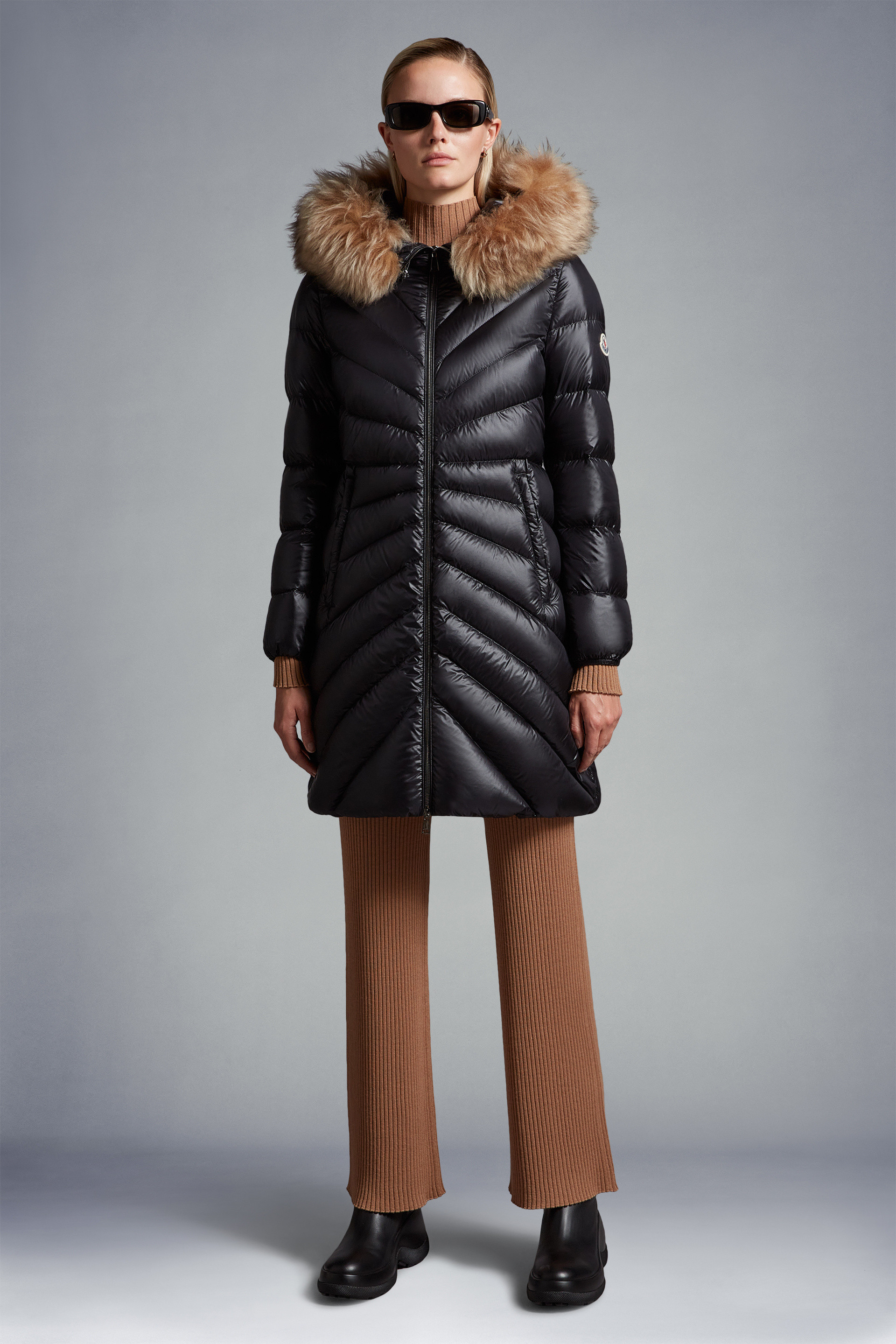 MONCLER CHANDRE LONG DOWN JACKET
