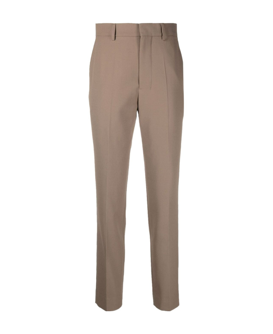 Shop Ami Alexandre Mattiussi Straight Leg Casual Pants