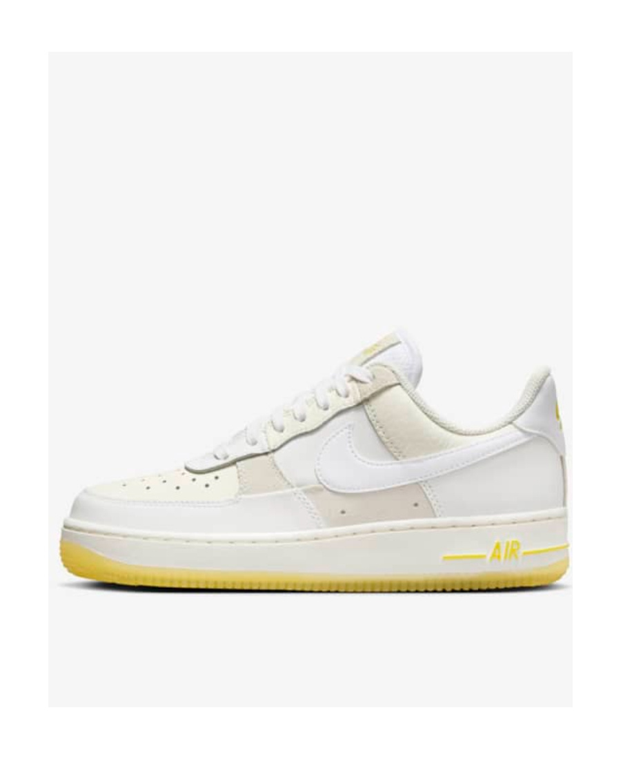 Nike Air Force 1 Low '07 'white And Multicolour' Sneakers In White